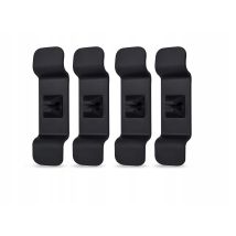 Supports De Rangement Pour Câbles, Enrouleur De Câbles, Organisateur, Noir, Lot De 4.