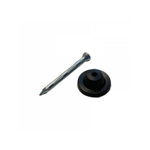 Lot De 50 Clous Pour Membranes Fondation 3.5x45mm Avec Rondelle D'Étanchéité Pour Membrane Alvéolaire