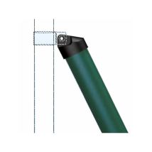 Saetta Tubolinea Plástica 38 cm – Tratamiento PFZ Zincado en caliente SENDZIMIR – Revestimiento poliéster – Tapa PVC
