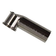 Antennenadapter DIN-Buchse auf ISO-Stecker – Silber – 150 Ohm – 50 Ohm
