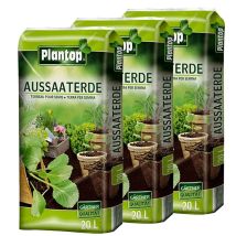Plantop Aussaaterde, 3 X 20 Ltr (60 Ltr)