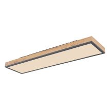 Deckenleuchte - Doro - Grau - Aluminium - Led - - Globo
