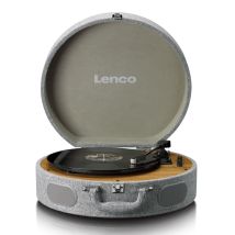 Tocadiscos Retro De Madera Con Altavoces Incorporados, Bluetooth Y Cartucho At3600l Gris