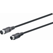 Nimo MiniDin Buchse 4pin zu MiniDin Male 6pin Kabel 200mm – 3 Jahre Garantie – EAN: 8436300543626