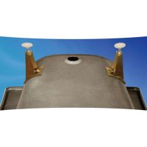 Zoom - Roca Bolt-on Leg Set For Steel Baths (adds An Extra 135mm Approx To The Height Of Bath)