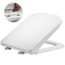 Linear Square Shaped Soft Close Toilet Seat - Top Fix Quick Release - Roper Rhodes