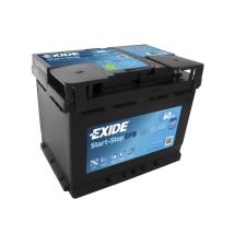 Batería 60Ah EL600 EFB START-STOP 12V 640A Positivo derecha 242x175x190mm – Exide