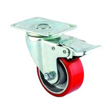 Kippen 1620a1 - Roue En Fonte 75 Mm Avec Plaque Tournante Et Frein