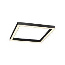 Plafoniera Led Quadrata 55cm 29w Antracite Pure-lines Neuhaus