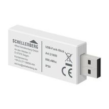 Schellenberg - 21009 Bastone Wireless Per La Casa Intelligente, Bianco, Set Di 2 Pezzi