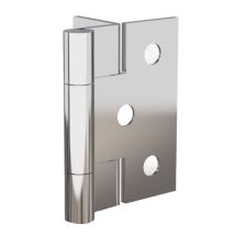 Cerniera Pinet Rolled Knot Acciaio Cromato 38x14 Mm