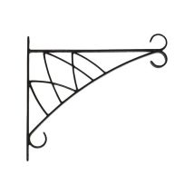 Garden Pride - Hanging Basket Bracket - Lotus Leaf Patterned - 12' Bracket (4241)
