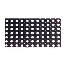 Ringgummimatte schwarz 1500mm x 1000mm x 23mm Fußabtreter
