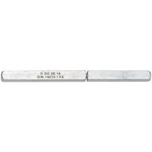 Edi - Pin Antipanico Tipo Q Quadrato 9x124mm Perno Pieno Diviso