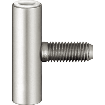 Zt-Rahmenteil Variant V 4700 WF FV 2-teilig – Simonswerk – 15mm Rollen-ø, 8mm Stift-ø, vernickelt, gefälzt, DIN Links-Rechts