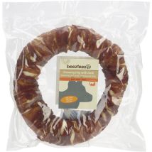 Beeztees - Hundesnack Rinderhautring Mit Ente D=19 Cm Kausnack Kauartikel