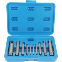 Extracteur De Tête De Robinet Cassée, Kit D'Extracteurs De Robinets En Acier Pour Vis Et Boulons (10 Pièces)