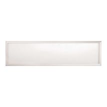 Panel Led Empotrable Rectangular Zelek Eco Amstrong 40w 3700lm Ip44 120x30x1.2cm 3000k Blanco 30000h Secom