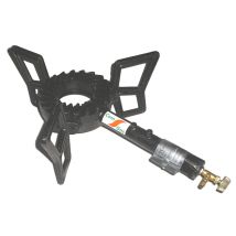 Quemador de gas de hierro colado 4600 kcal/h – Potente y desmontable – Dimensiones: 57,5 x 36 x 17,5 cm
