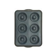 Stampo 6 Ciambelle - Zenker - 36 X 26 Cm - Silicone Fibra Di Vetro - Nero