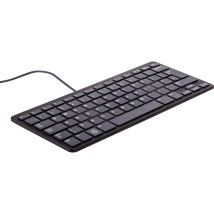 Raspberry Pi Rpi-keyb (uk)-black/grey Usb Tastiera Inglese, Qwerty Nero, Grigio Hub Usb