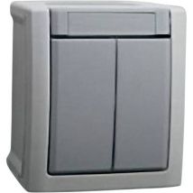 Viko Interruttore Per Ambienti Umidi Interruttori In Serie Pacific Grigio 90591002-de