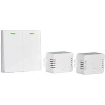 Interruttore Luci Wireless 2 Tasti
