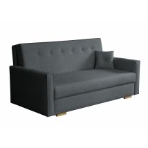 Arredamento1 - Canapé Convertible Columbus 233, Coral 80, Boîte De Literie, 0, 85x173x100cm, Mobilier Déjà Assemblé