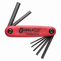 Gorillagrip Messer Mit 7 Inbusschlüsseln In Metrisch 6 3-10mm Bondhus 12595