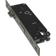 Serratura Montante Infilare 1300 Omec B.q Inox F.mm 22 F.sag. M1+scr E.mm 30