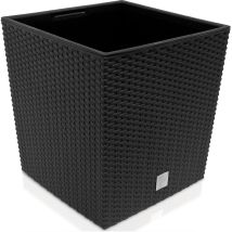 Markenartikel - Deuba 35/64 Litre Rattan-look Weatherproof Flower Pot Inner Planter Convenient Handles Indoor And Outdoor Versatility Stylish Cachepot