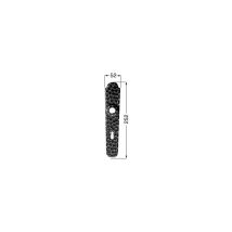 Supporto Porta Nr.270H Pz e Rowe – 270 mm – 92 mm – Accessorio per installazione porte