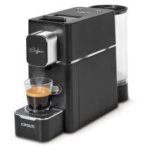 Polti S15b Kapselkaffeemaschine Schwarz Silber 0,85 L