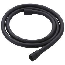 Tubo Doccia Clever In Pvc Resistente Con Finitura Nera - 1,75 M - Standard Hidraulica - 60795