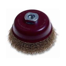 Cepillo de taza de alambre de acero 85 mm – MA14 – Accesorio para esmeriladoras angulares