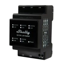 Shelly Lan Switch 5 Porte Nero 10/100 Mbit