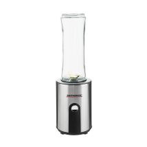 Design Smoothie Maker Mix & Go – Edelstahl – 300 W – 0,6 L – Sicherheitsabschaltung