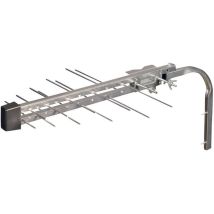 Antenna Attiva Da Tetto Dvb-t/t2 Wittenberg Antennen Sn 20n Ambiente Esterno 20 Db Argento