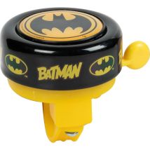 Timbre De Bicicleta De Disney Batman Con Logo De Batman, Negro Y Amarillo.