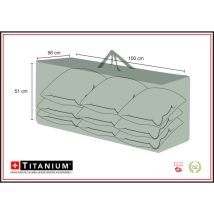 Copertura Titanium Per Cuscino 130 X 35 X 60 Cm