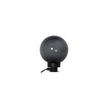 Decoration Orby, Lampe De Chemin, Piquet De Terre, Noir, Boule, Extérieur, E27, 24 Cm - Star Trading