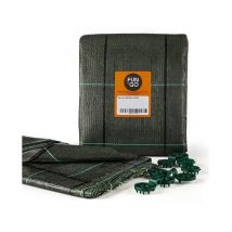 Malla De Suelo 3x6 M Para Camping Color Verde Fun&ampgo