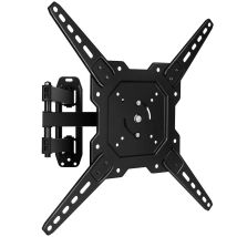 Futura Universal Tv Wall Bracket Mount 26-60 Inch Tvs, Tilt, Swivel & 90 Rotation, Vesa 400mm X 400mm, 35kg Max Load Heavy Duty