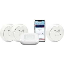 Kit Détecteurs De Fumée Eq3 Homematic Ip Cinq Pièces Compact