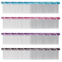 Eleganter Stahlkamm, 16 Cm. Farbe: Blau