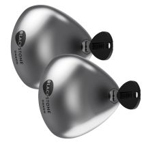 Daken - Cerradura Para Furgonetas Blackstone Silver Slam - Cerradura De Seguridad De Acero Inoxidable - 2 Cerraduras + 4 Llaves