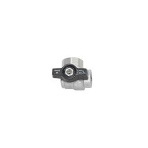 Robinet À Boisseau Sphérique D'Angle Ff Avec Papillon Noir Taille : 3/4" Dn 20