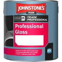Johnstone's - Johnstones Trade Professional Gloss - Black - 2.5 Litre