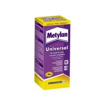 Metylan – Cola universal para papeles pintados 125g – Alta calidad, fácil disolución, transparente, alto rendimiento