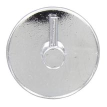 Supporti adesivi in zama per tende bris bris – Cromo lucido – Diametro 25 mm – DIESSE
